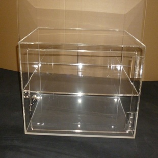 钢铁侠模型玩具手办透明展示盒有机玻璃柜拼装展柜亚克力板制