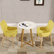 欧式餐椅咖啡厅椅子铁艺洽谈休闲桌椅组合现代简约两用无腿沙发椅