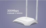 TP-LINK TL-WR840N 842N无线路由器4个LAN口家用高速300M穿墙王