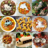 儿童卡通熊猫动物，米饭团模具套装