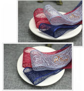 韩国进口织带丝带石裂纹雪纱手工韩版发卡 diy蝴蝶结发饰材料包