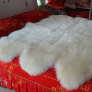 澳洲整张羊皮纯羊毛地毯客厅卧室地垫沙发坐垫椅垫飘窗垫