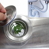 双水槽下水器厨房单水槽下水管不锈钢台盆洗头床陶瓷盆下水器