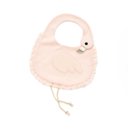 日系火烈鸟造型可爱刺绣，口水巾宝宝围嘴，婴幼儿纯棉口水巾