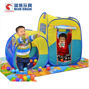 蓝鹰迪士尼儿童帐篷2-6岁汽车型游戏屋亲子娱乐海洋波波球池玩具