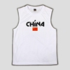 中国队男篮球衣国家队服投篮热身坎肩篮球训练服跑步宽肩运动背心