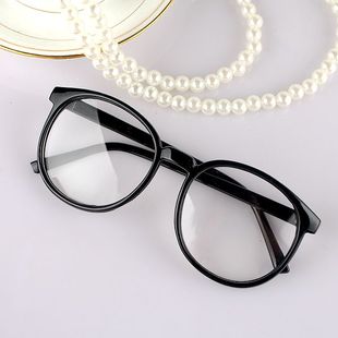 镜框韩版平光眼镜有镜片男女士，款潮复古豹纹，装饰眼睛近视眼镜框架