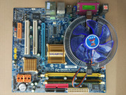 一线品牌945G主板套装 集显小板DDR2四件套1G内存双核CPU新散热器