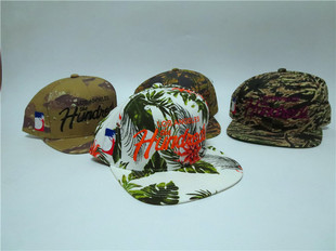 加州街牌美潮流行款式，迷彩平檐帽棒球帽，snapback街舞bboy嘻哈滑板