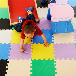 明德环保泡沫拼接地垫数字字母，彩色拼图地板垫宝宝，益智儿童爬行垫