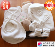 韩国jntree纯棉有机棉新生儿，婴儿衣服礼盒春秋夏季初(夏季初)套装