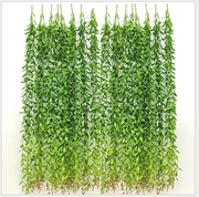 仿真植物柳叶条过江龙 仿真柳叶仿真植物仿真绿植壁挂塑料草