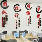 办公室墙面装饰励志墙贴团队会议室公司文化墙员工激励标语背景墙