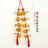 乔迁新居中国结家居风，水葫芦挂件天然小葫芦，红色流苏葫芦串挂饰