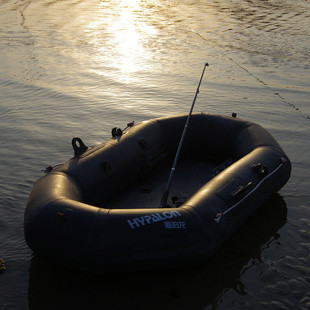 海泊龙海帕龙111单人充气钓鱼船橡皮艇皮划艇漂流艇橡胶加厚硬底