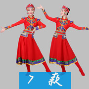少数民族服装蒙古族服装草原服装，广场舞服装女装演出服装