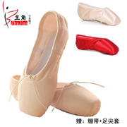 成人儿童芭蕾舞蹈鞋女童形体练功考级鞋少儿足尖鞋软底猫爪鞋耐磨