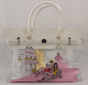 雅芳风尚果冻透明包糖果(包糖果，)色韩系背包，沙滩包帆布包手提包拎包