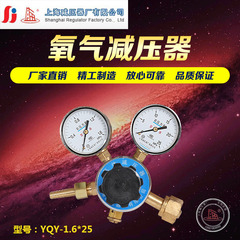 YQY-4氧气减压器减压阀调压器上海减压器厂0-1.6MPA上海牌上减厂