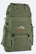 175l超大容量男女旅行背包，户外登山休闲行李包英伦(包英伦)牛仔帆布双肩包