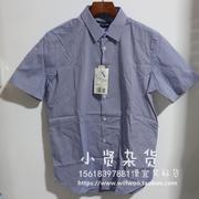 Esprit埃斯普利特 男格子短袖衬衫 055EO2F024