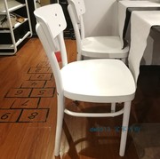 IKEA/宜家国内    艾多弗  餐椅  椅子  白色 黑色