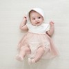 韩国进口婴儿夏季童装连身裙裤包屁短袖裙子哈衣女宝宝连体爬服