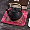 新中式复古真丝隔热垫古典茶壶垫茶杯餐垫中国风茶艺布艺软饰多用