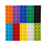 六面立体正小方块数字计数方块积木拼插幼儿园玩具教具1-3-6周岁2