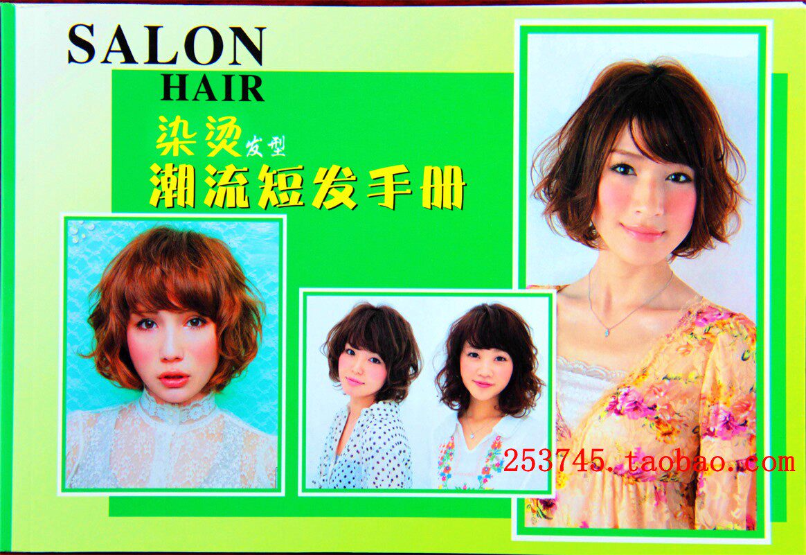 <em>发型书</em> 2013 最新美发画册图册 染烫发型 潮流
