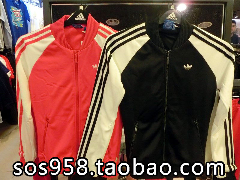 专柜正品代购 adidas三叶草新款<em>女士棒球</em>衣外