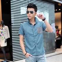 <em>格子短袖</em>热销爆款|<em>格子短袖配什么短裤</em>,<em>格子短</em>