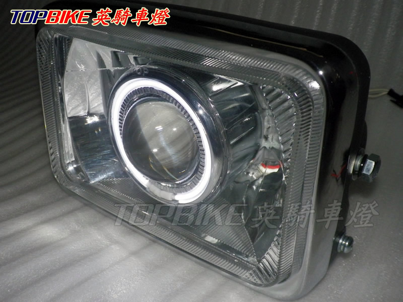 铃木王GS125 豪爵HJ125-F HJ125K改装透镜大