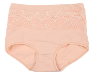 中腰女士三角裤批发蕾丝提臀包臀收腹冬季<em>保暖女内裤</em>