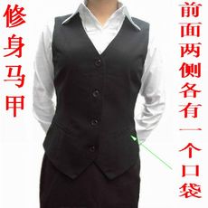 价 OL职业马甲 修身女西装马甲 <em>女工装马甲</em>/<em>马</em>