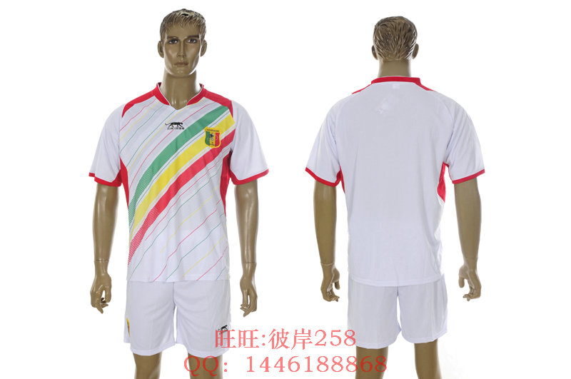 13-14 Mali 非洲马里主场球衣国家队队服 DIY白