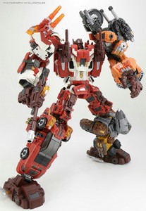 变形金刚 WARBOTRON WB 计算王 合体组合