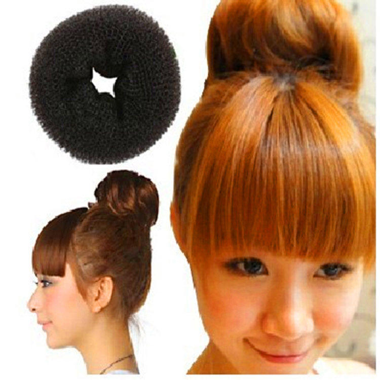 <em>女人我最大公主头</em>包包头 甜甜圈发圈丸子头盘