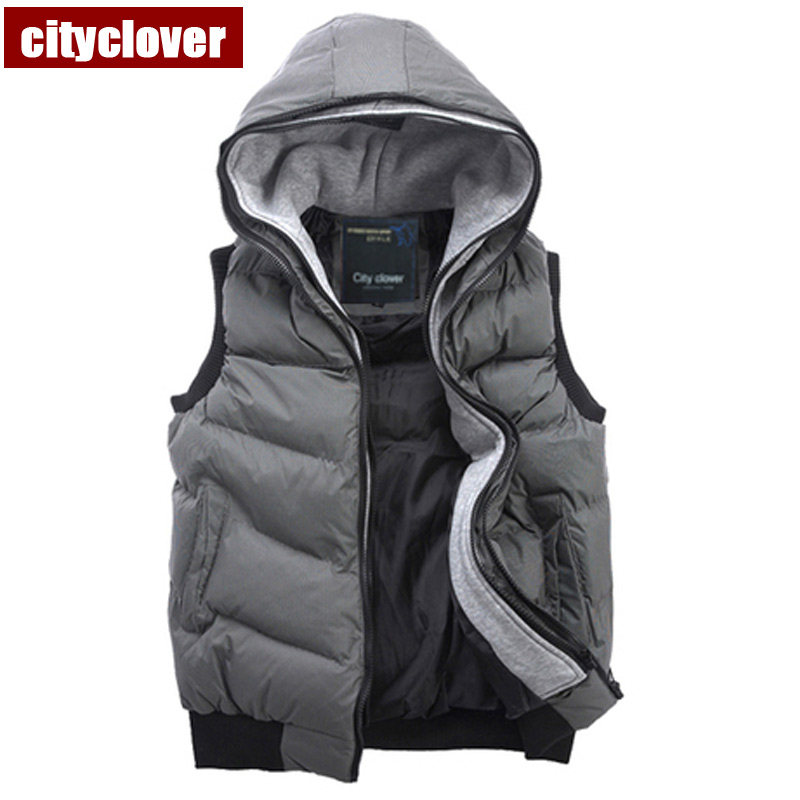 cityclover秋冬装<em>马夹</em>韩版情侣羽绒<em>棉马甲青少年</em>