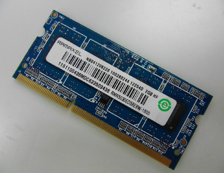 Ramaxel 2G DDR3 1600 笔记本内存条 PC3-1