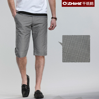 工装裤<em>搭配</em>_千纸鹤男装 男士英伦风<em>直筒短裤</em>休