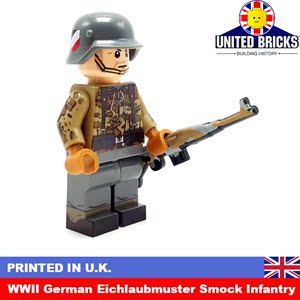 UnitedBricks 英国出品 第三方人仔 德军步兵 烟