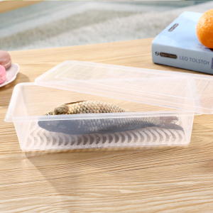 带盖加厚长方形迷你冰箱海鲜保鲜盒塑料食物水