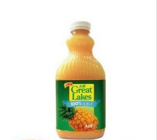 上好佳 大湖橙汁 100%纯果汁1L*12瓶|一淘网优