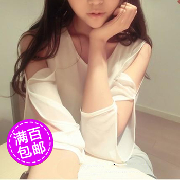 蕾丝衫<em>搭配</em>_<em>蘑菇街</em>2013新款女<em>春装</em>打底衫 长