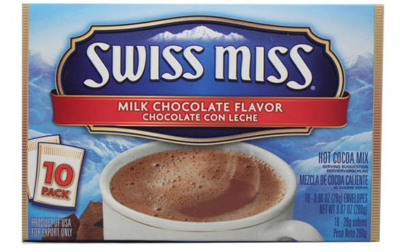 进口食品 美国swiss miss瑞士小姐牛奶巧克力冲饮粉 280g