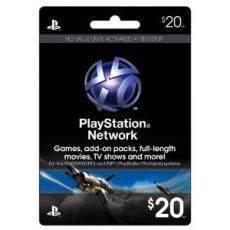美服正版SONYPSP PS3 PSN$20美元 美金 充