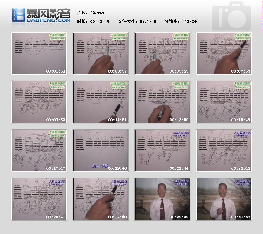 梅花易数视频教程 易经国学八卦 林武樟-梅花1