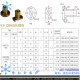 10*2 10*3 10*4 10*6 等<span class=H>梯形</span><span class=H>丝杠</span>T型螺杆铜法兰螺母现货供应批发