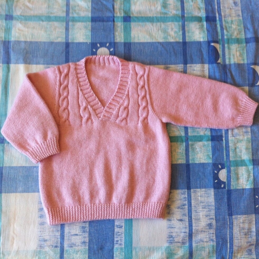 纯手工<em>编织</em> 婴儿<em>貂绒毛衣</em>/儿童山羊绒线针织衫